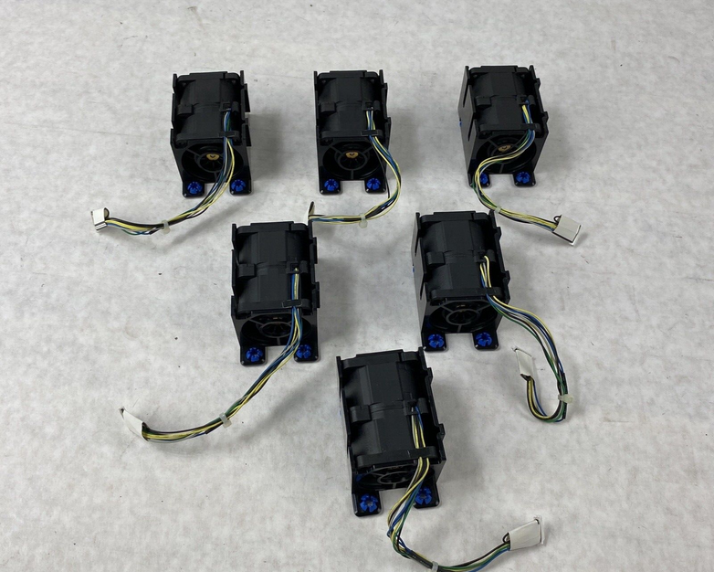 Lot of 6 Dell PowerEdge Server Cooling Fans GFC0412DS -Tested & Working