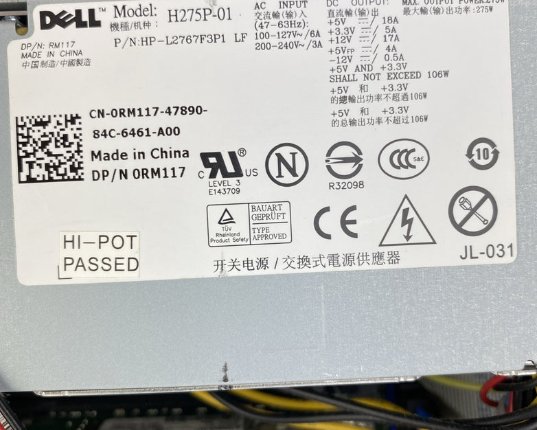 Dell Optiplex 755 SFF Intel Core 2 Duo E7200 2.53GHz 2GB RAM No HDD No OS