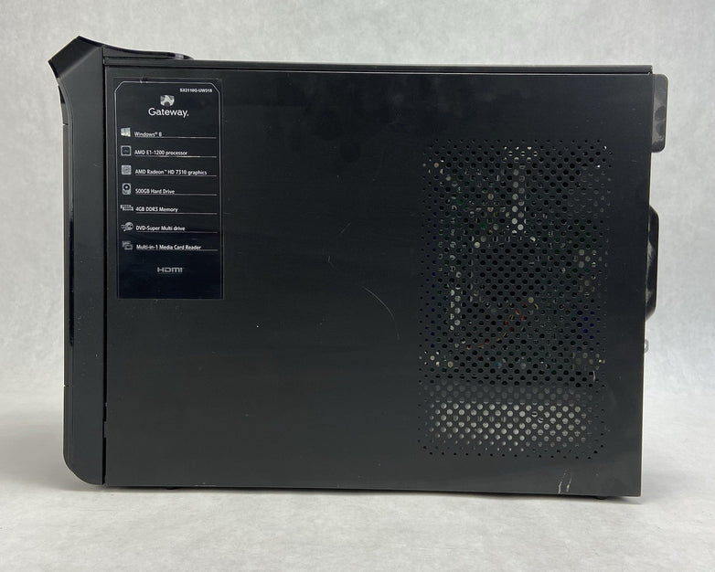 Gateway SX2110G SFF AMD E1-1200 1.4GHz 4GB RAM No HDD No OS