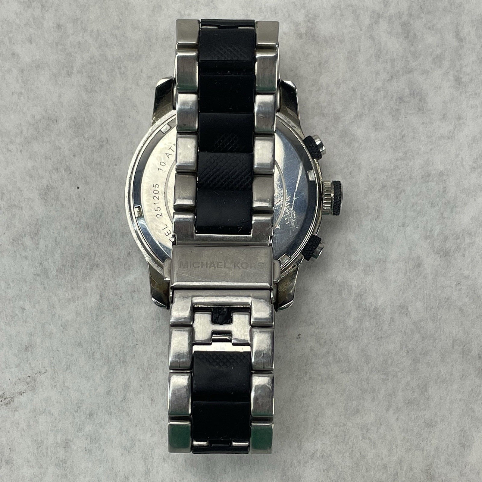 Michael Kors MK-8199 Chronograph Quartz Parts Or Repair Not Ticking6