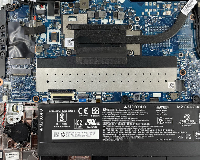 HP EliteBook 850 G8 15.6" i5-1145G7 2.60 GHz 8 GB RAM No SSD/OS/AC - Corner