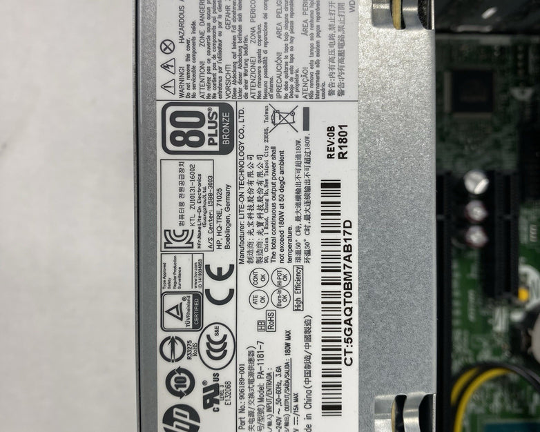 HP ProDesk 400 G4 SFF Intel Core i5-7500 3.4GHz 8GB RAM No HDD No OS