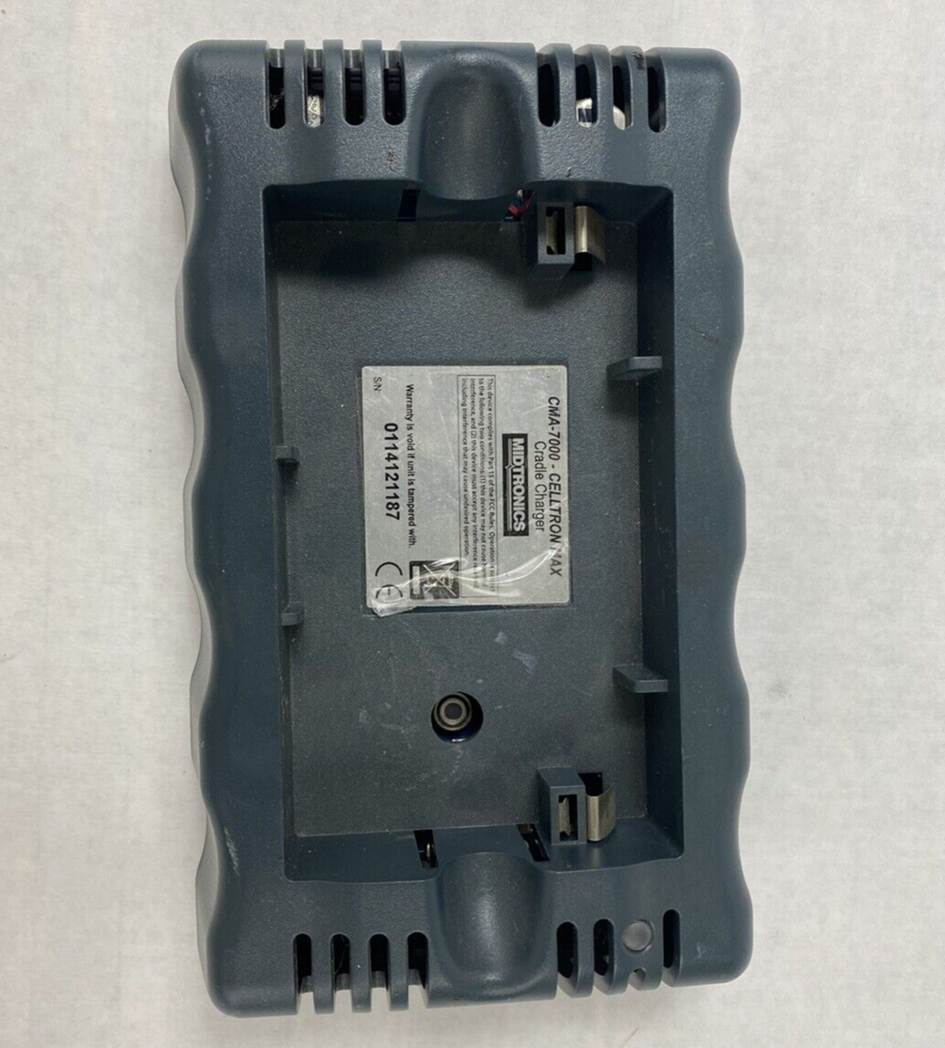 Midtronics Celltron Max CMA-7000 Cradle Charger Untested No AC Adapter