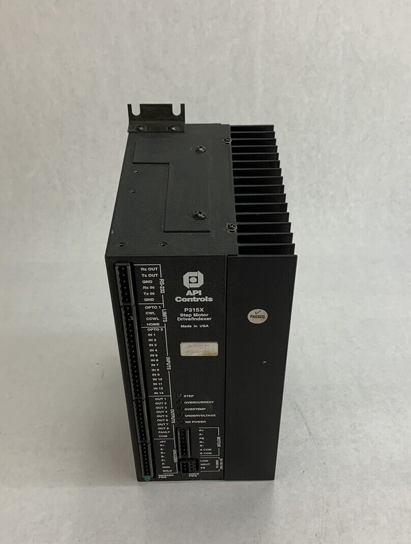API Controls P315X Power Step Motor Drive Indexer