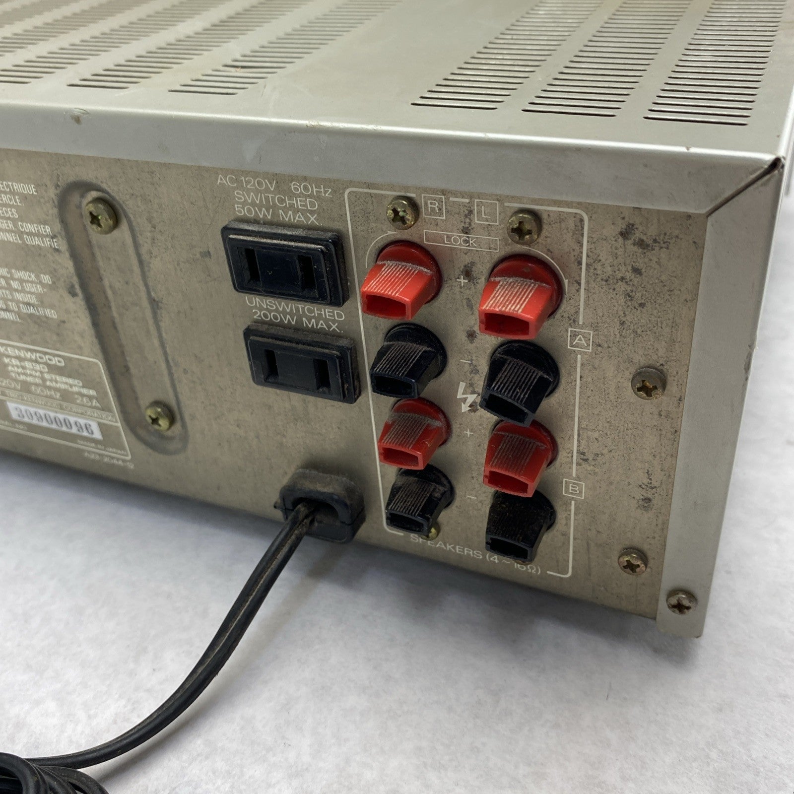 Kenwood KR-830 Computerized High Speed Stereo Receiver Tested