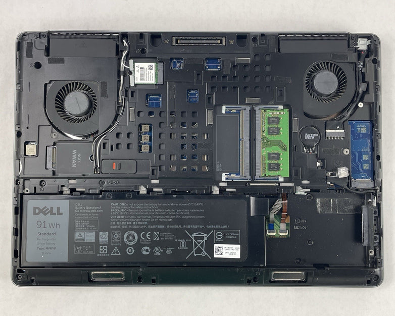 Dell Precision 7510 15.6" i7-6820HQ 2.70 GHz 8 GB RAM No SSD/OS/AC/Batt - READ
