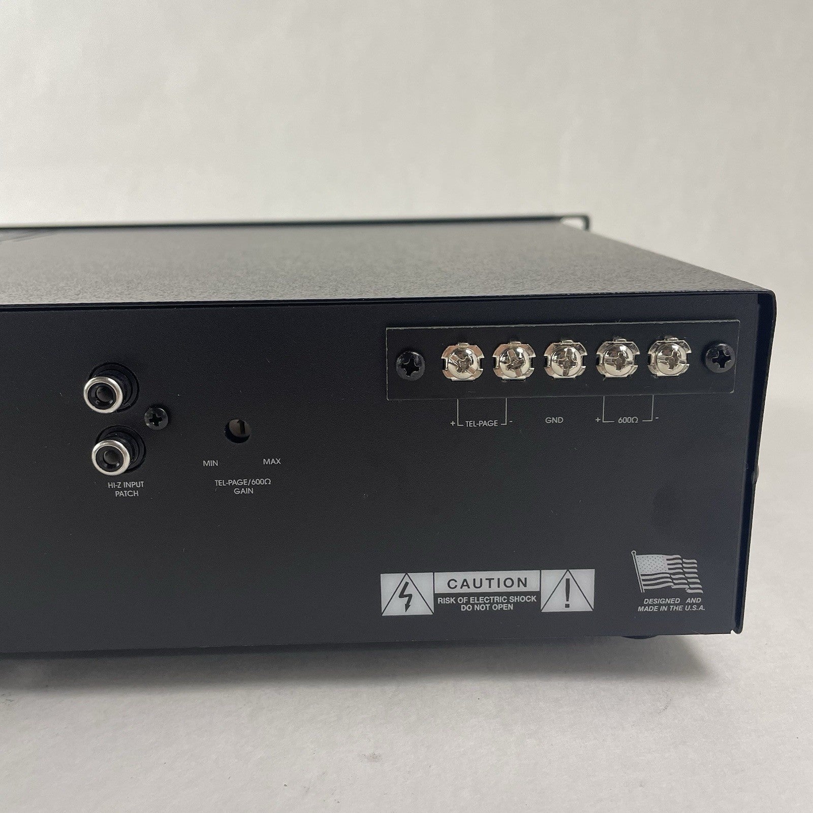 Grommes~Precision Axiom Series-AX125G 1.5 Input Channel Mixer Amplifier8