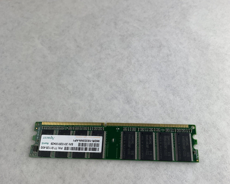 Apacer 77.G1128.40G Server Memory 96DR-1G333NN-AP1 (Lot of 2)