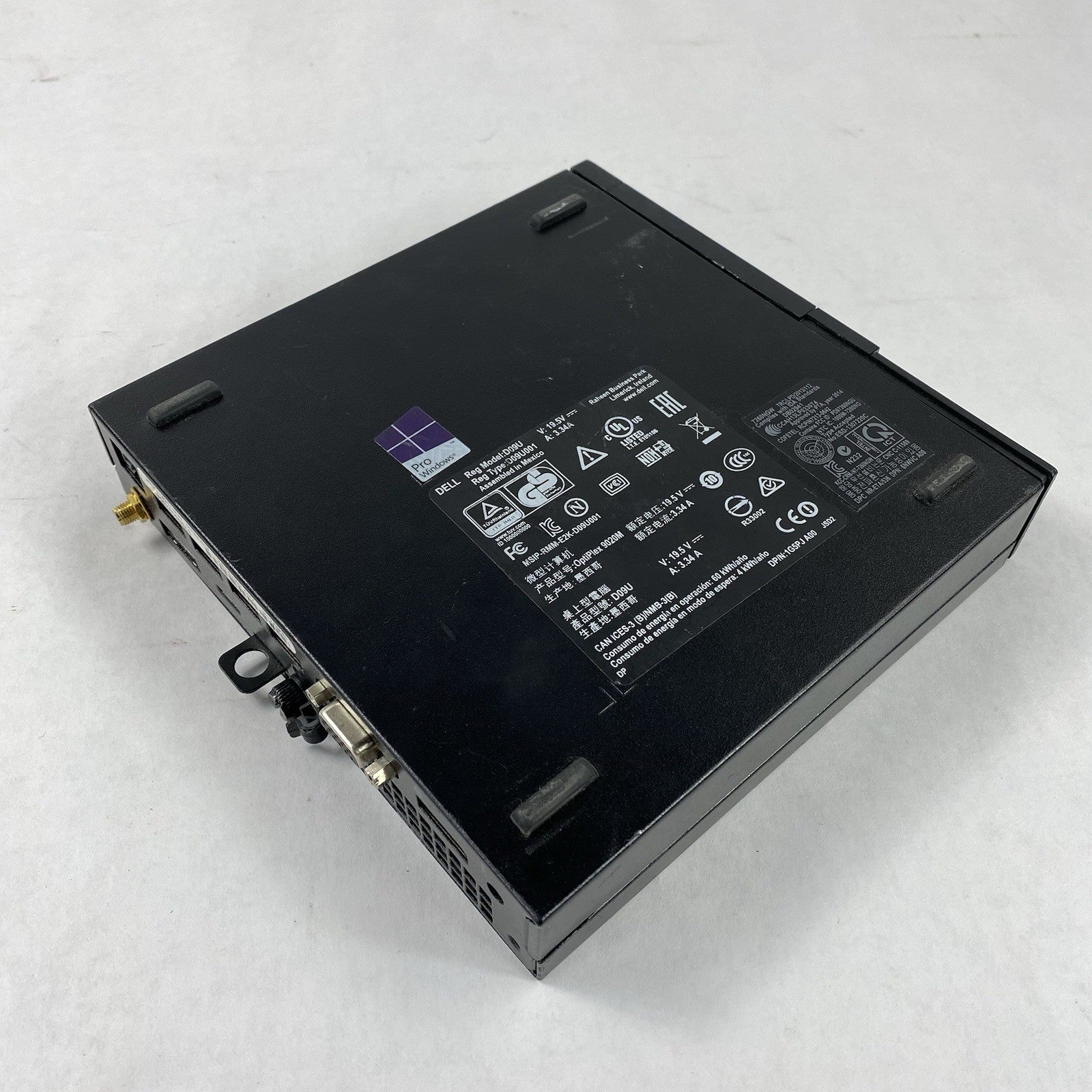 Dell OptiPlex 9020M Micro Intel Core i5-4670T 2.3GHz 8GB RAM No HDD OS AC READ