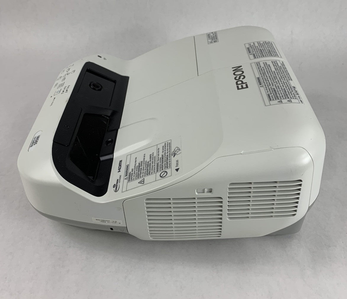 Epson H599A BrightLink 595Wi LCD Lamp Projector 2858 Lamp Hours No Remote4