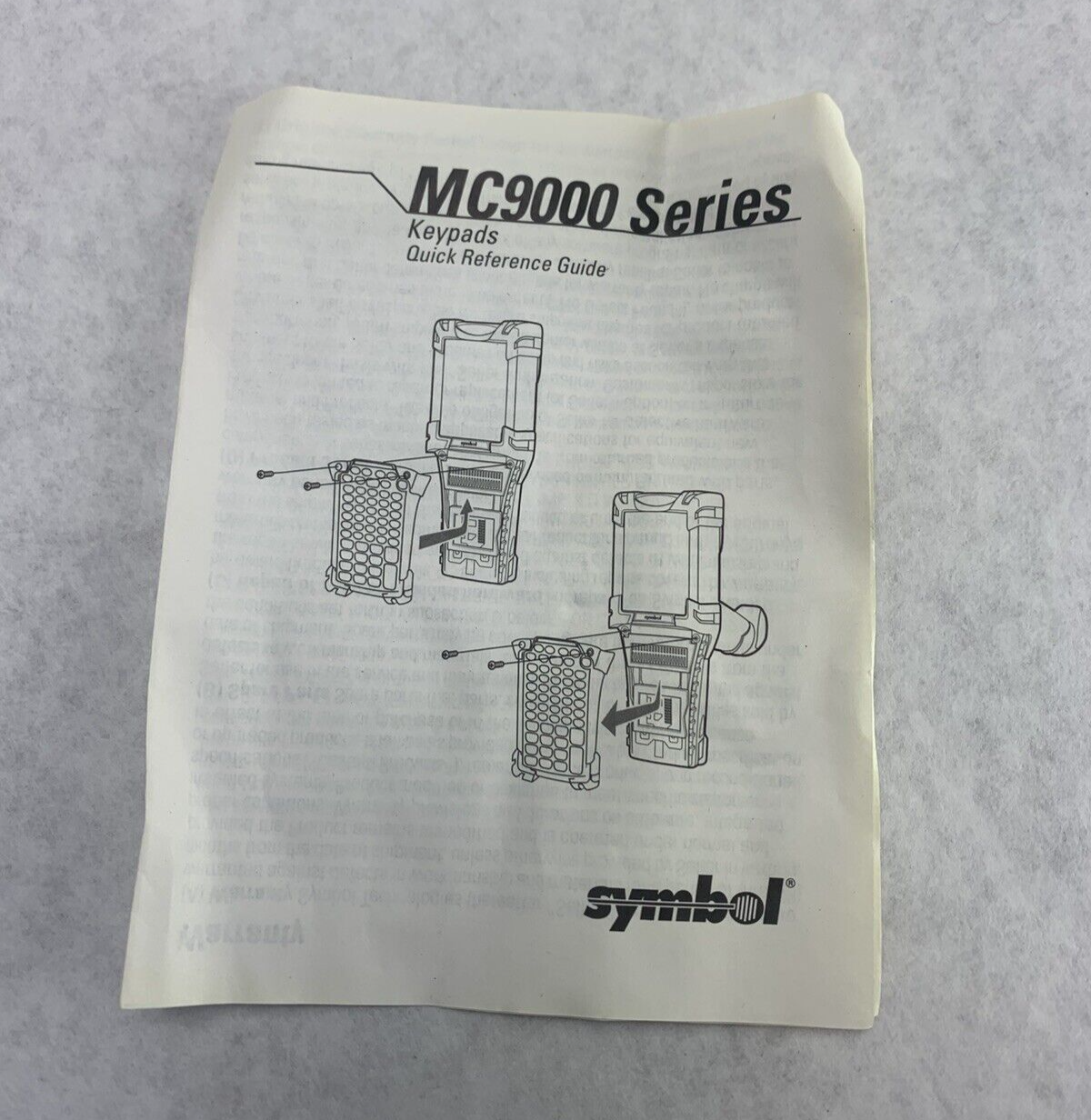 Symbol KYPD-MC9XMT000-01R Keypad MC9000 Series
