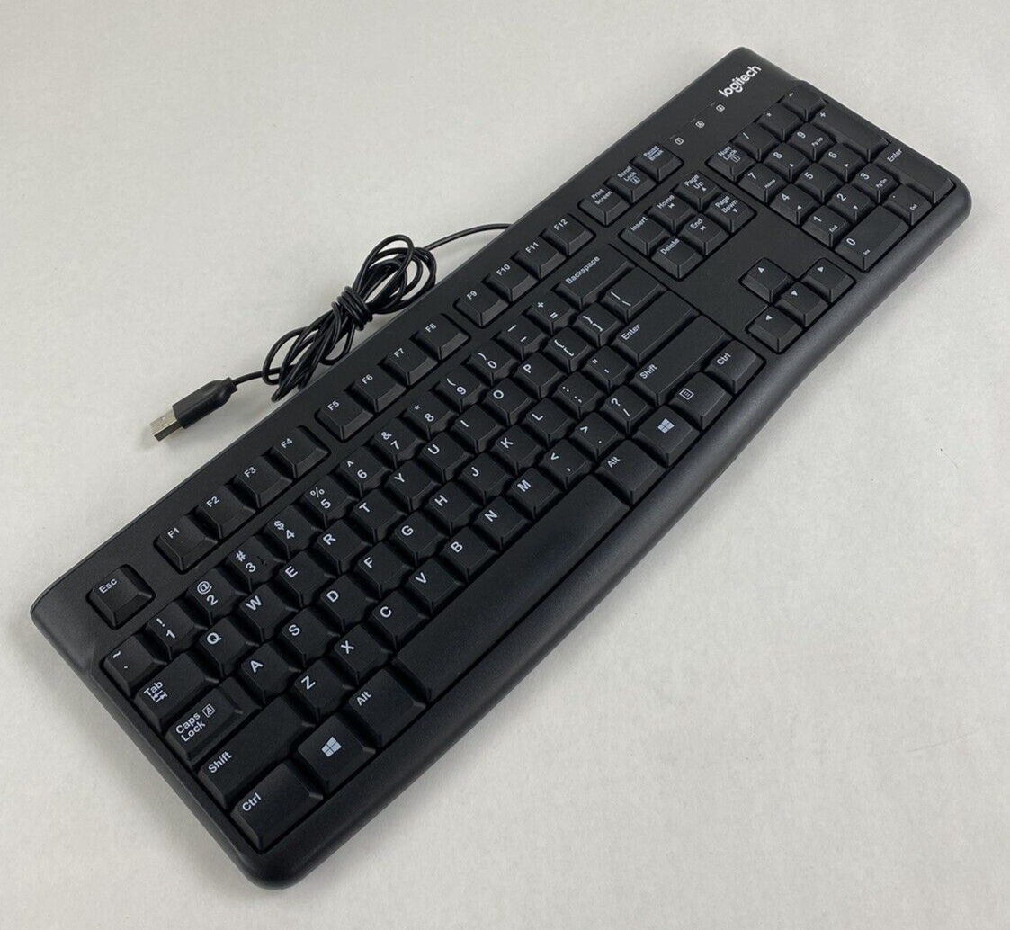 Lot of 3 Logitech K120 YU0036 USB Keyboard Tested