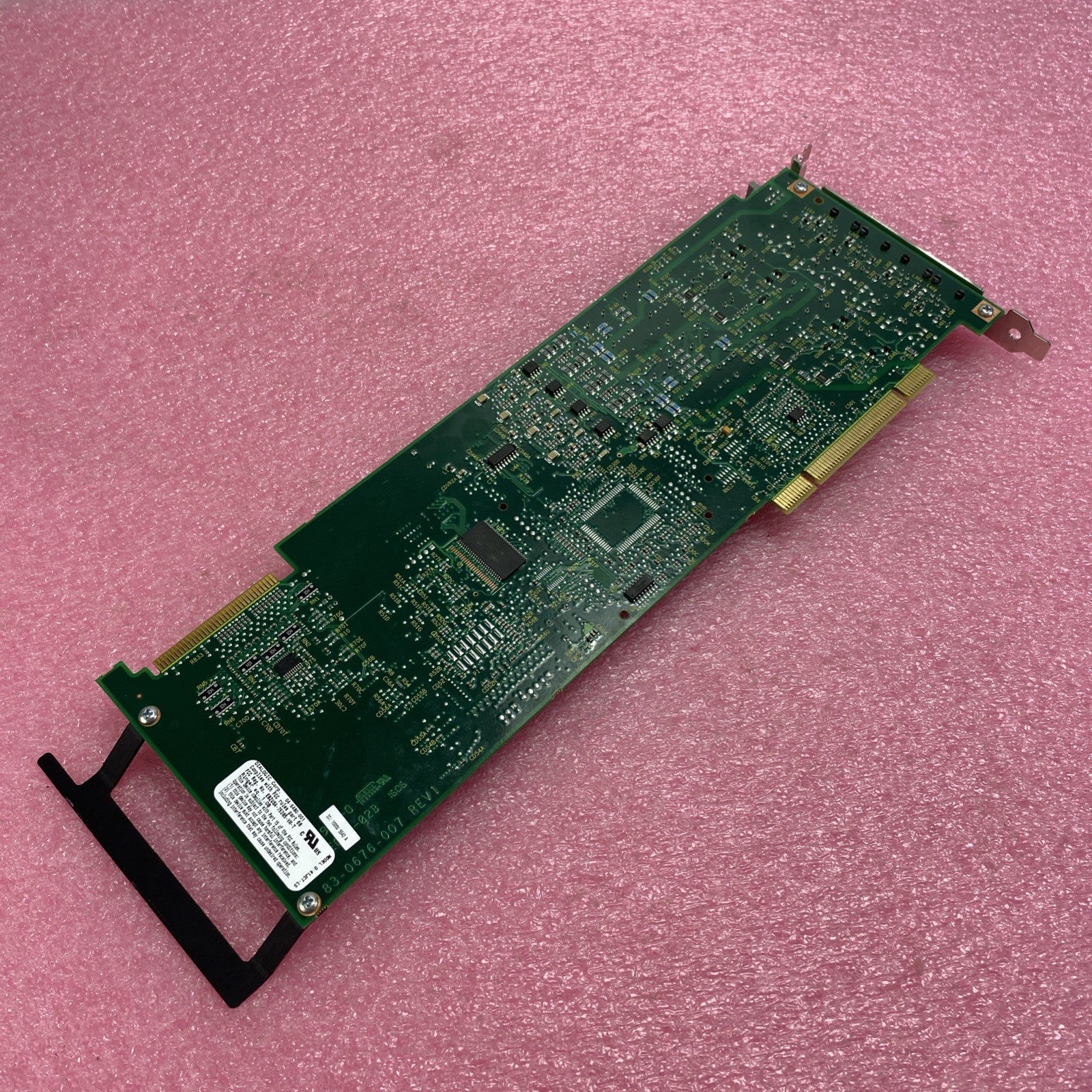 Lot of 3 Dialogic PCI Voice Fax Board D/41JCT-LS w/ CT Bus Cable5