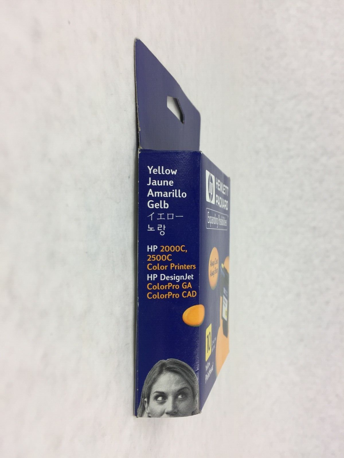 Genuine HP 10 Printhead Yellow C4803A  Warranty End Date May 2002 Factory Sealed