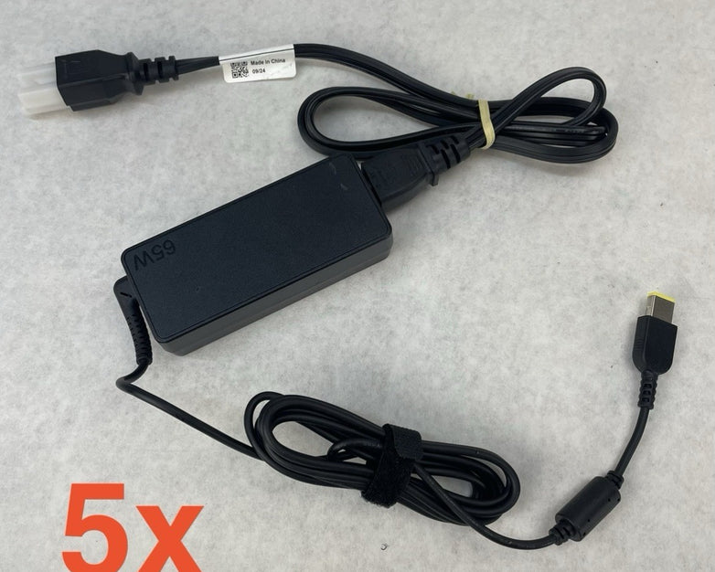 Lenovo ADP-65ME B AC Adapter Lot of 5