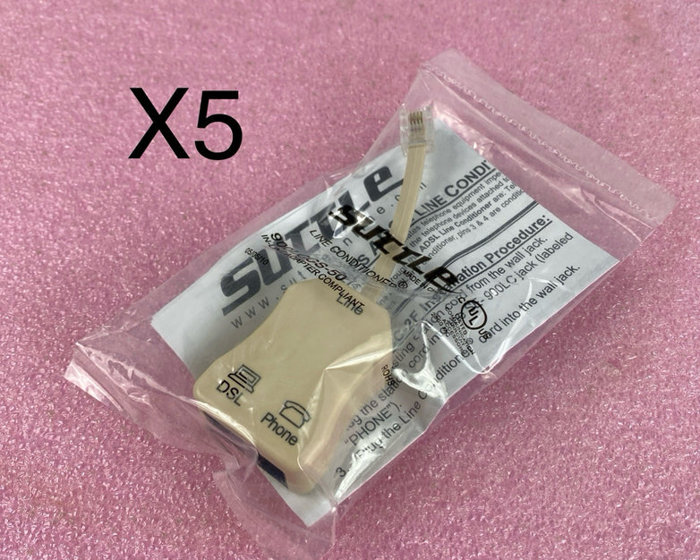 Suttle 900LCC-50 DSL Line Conditioner Lot of 5