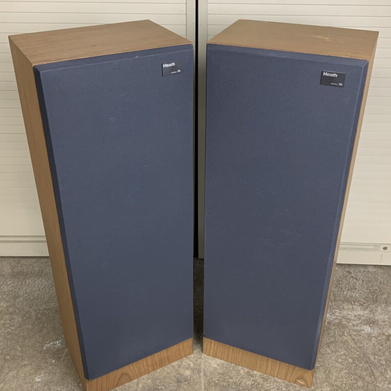 HeathKit Crafted by JBL NS-1230 Vintage Floor Speakers Pair of 2 Bad Woofers
