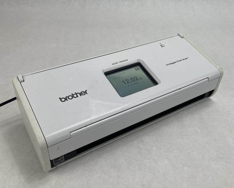 Brother ImageCenter ADS-1500W Document Scanner Tested No Power Cord