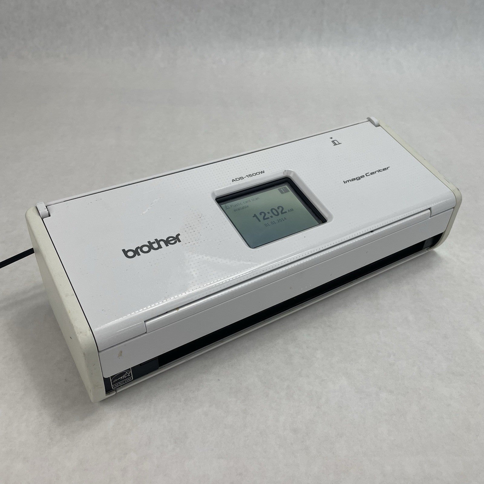 Brother ImageCenter ADS-1500W Document Scanner Tested No Power Cord1