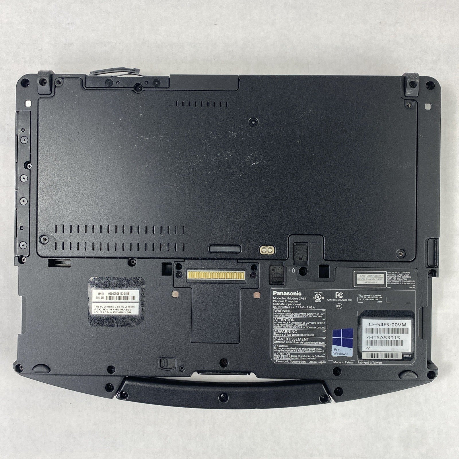 Panasonic Toughbook CF-54 14" Touch i5-6300U 2.4GHz 8GB RAM No Battery No HDD/OS