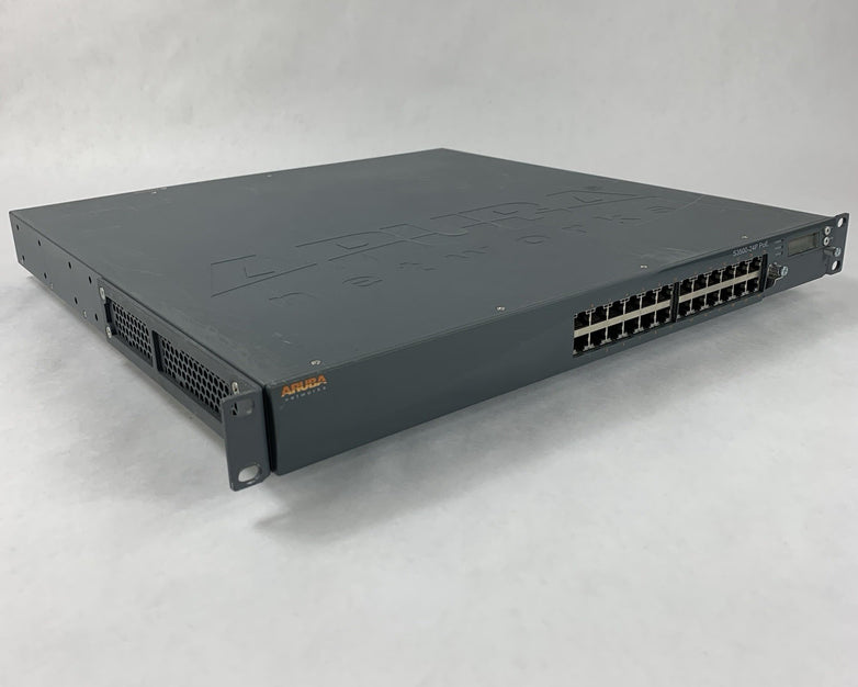 Aruba Networks S3500-24P 24-Port Gigabit PoE Ethernet Tested Reset