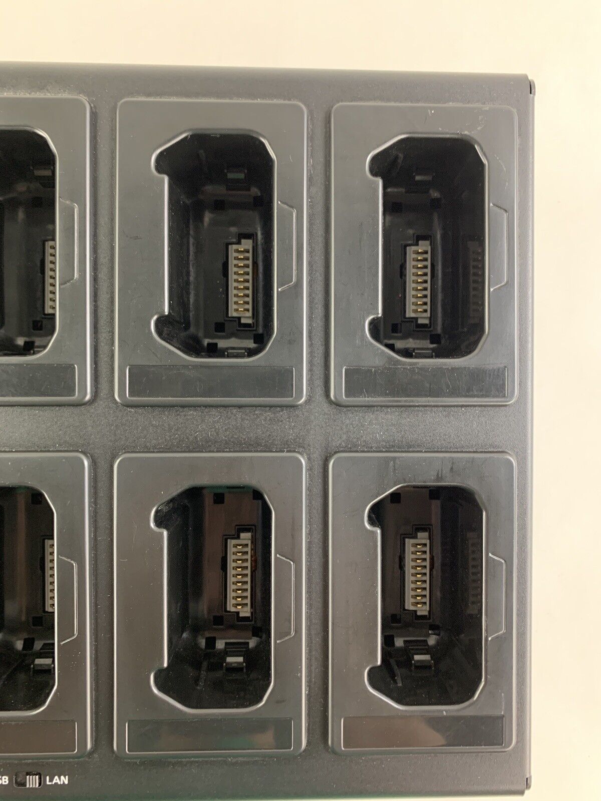 Panasonic WV-TC370 8-Bay Multi Charger Power Tested No Power Supply