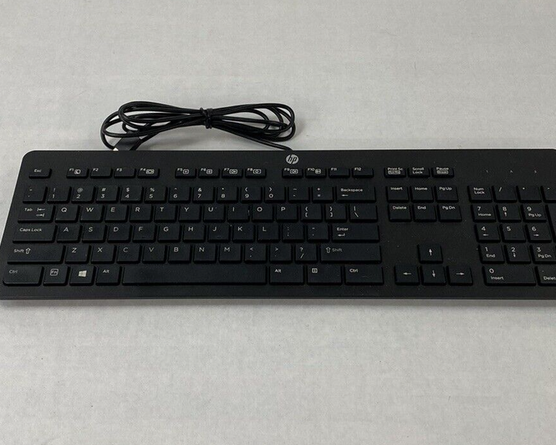 Lot of 3 HP KBAR211 USB Slim Keyboard Tested