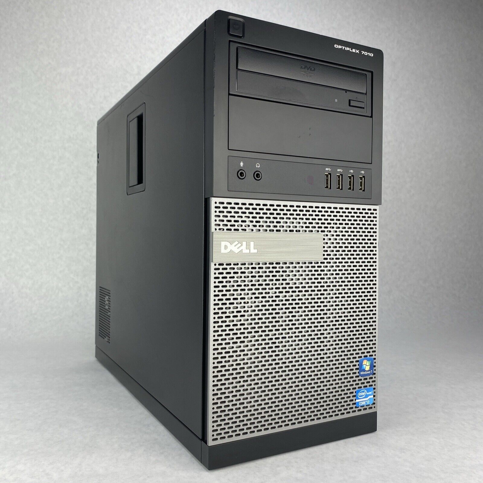 Dell Optiplex 7010 MT Intel Quad Core i7-3770 3.40GHz CPU 4GB RAM No COA HDD OS