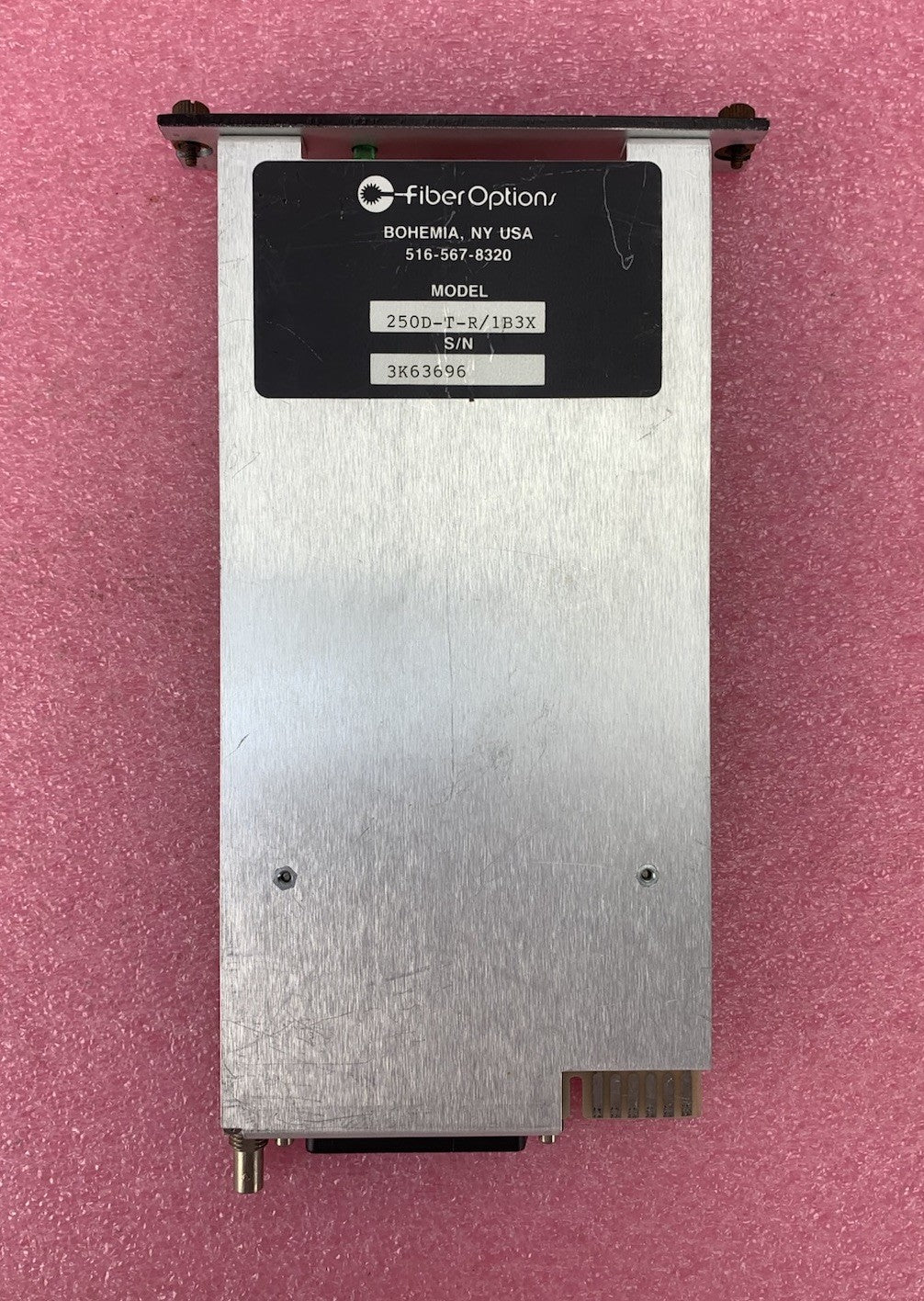 Fiber Options 250D-T-R/1B3X Fiber Optic RX Receiver Card - Untested6