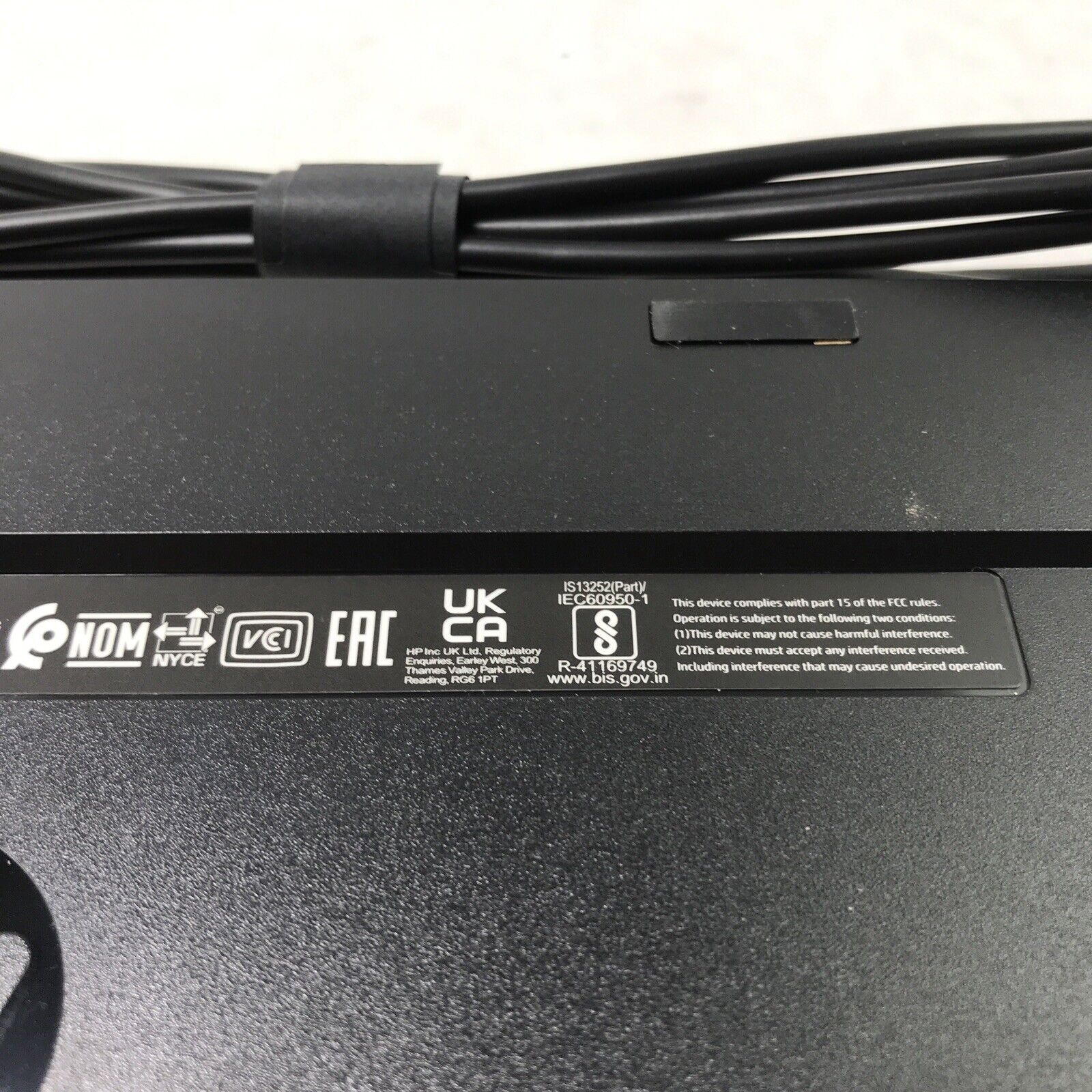HP L96909-001 USB Wired Keyboard (Lot of 6)