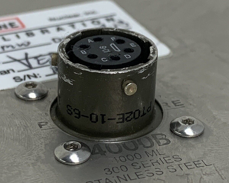 Crane Nuclear Calibration Polar Ware 4000B 100ML 300 Series PT02E-10-6S Untested