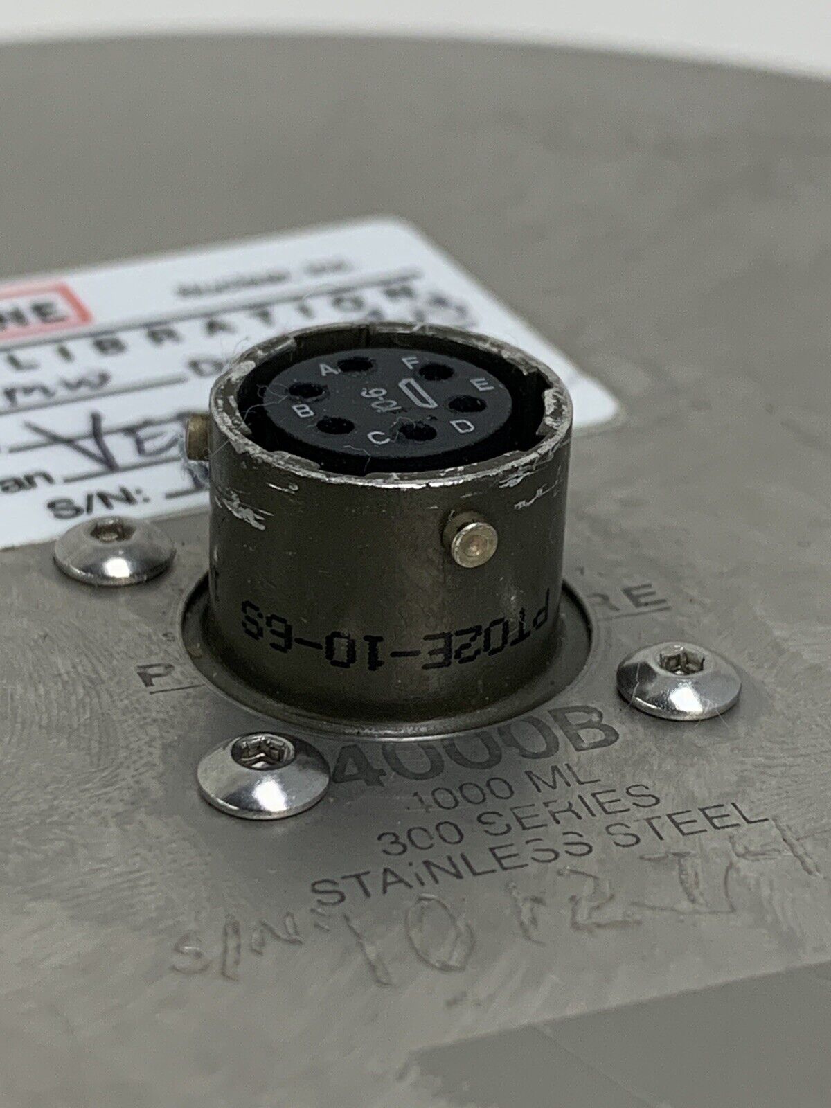 Crane Nuclear Calibration Polar Ware 4000B 100ML 300 Series PT02E-10-6S Untested