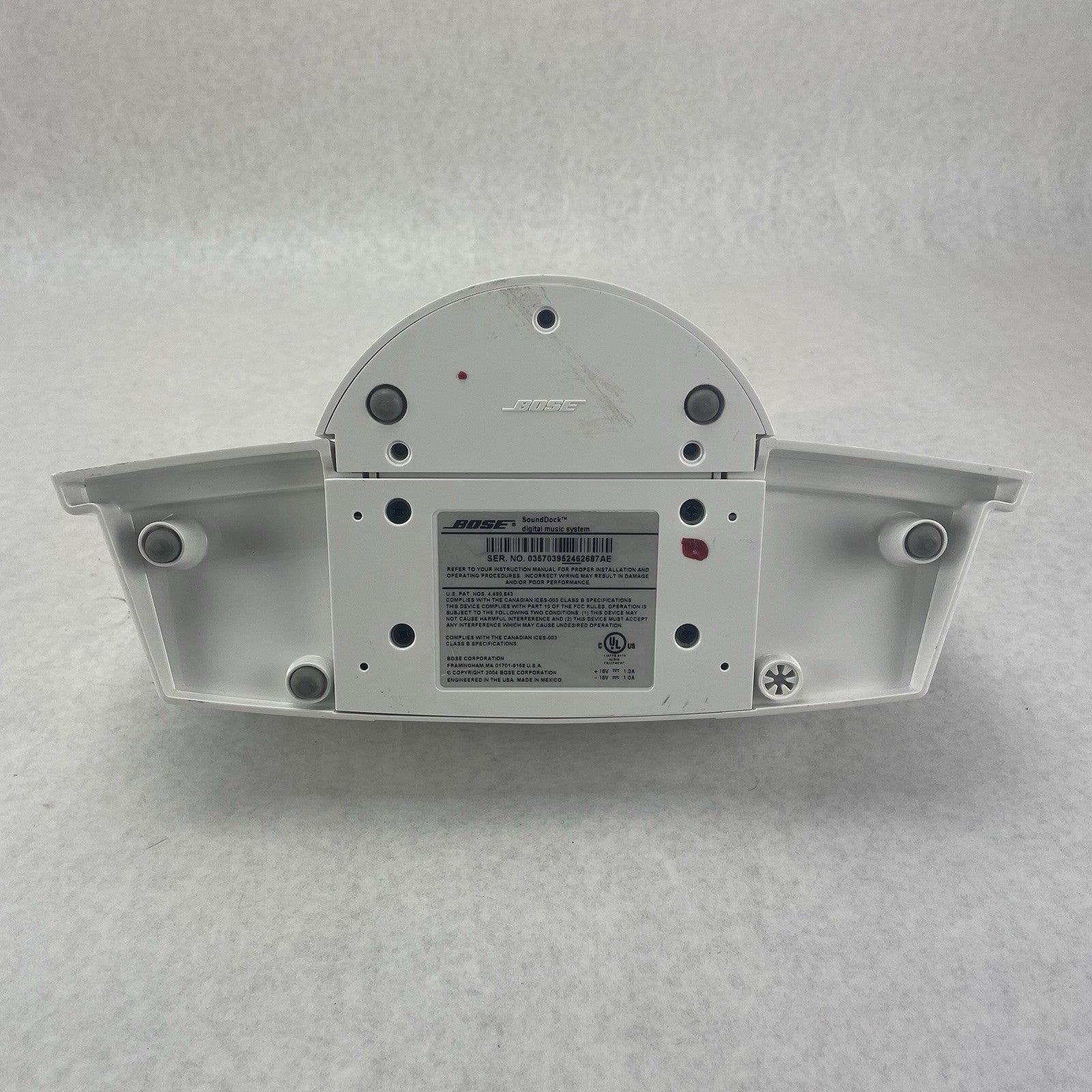 Bose Sound Dock Digital Music System Tested No Power Supply8