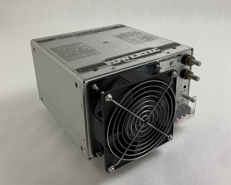 PowerTec DC Power Supply 115-230V 50-60 Hz 1500 VDC 9N5-120-17D Untested