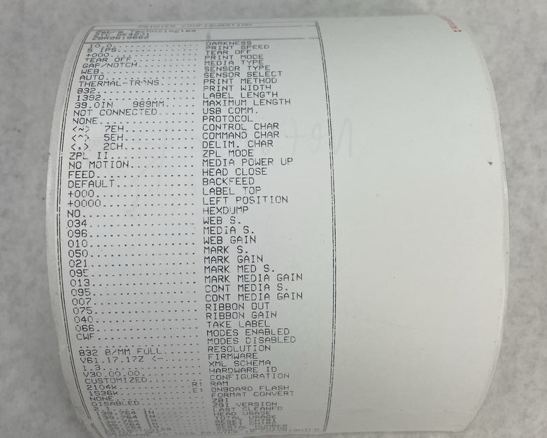 Zebra GK420t Thermal Label Printer Parts 139,788