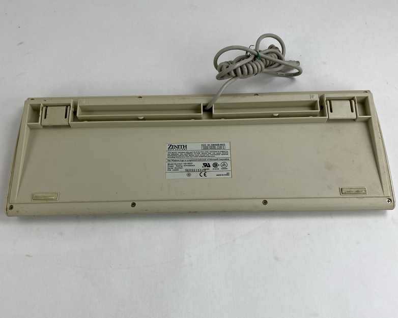 Zenith KB-5923 Keyboard Tested