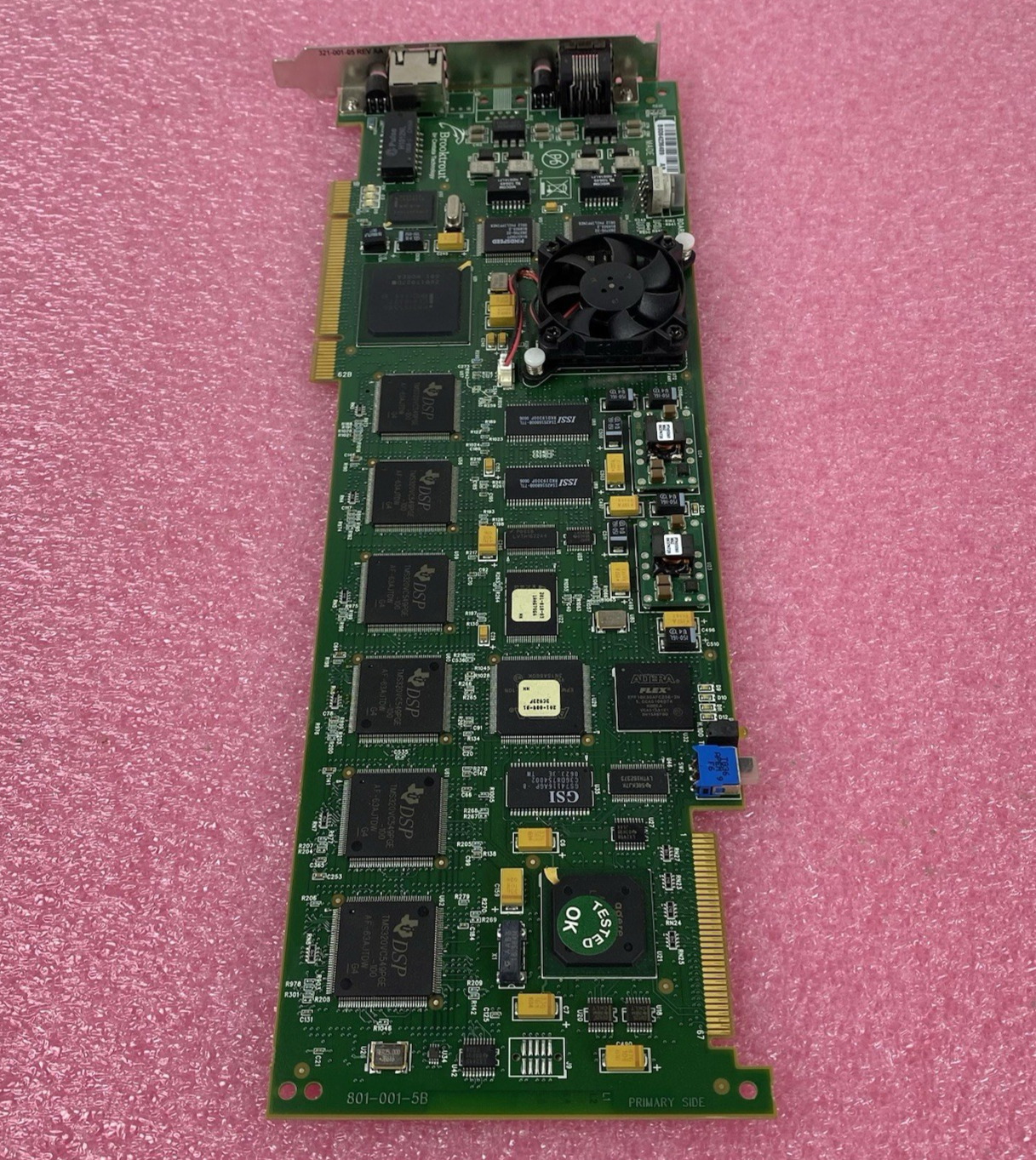Brooktrout TR1034+P4H C01-1175JP-L01-0405 PCI Ethernet Fax Board