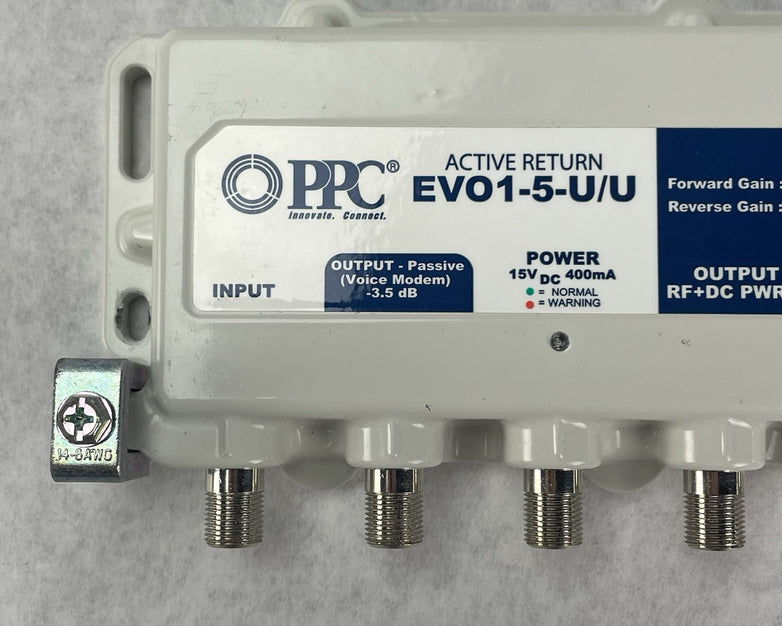 PPC Active Return EVO1-5-U/U Amplifier Signal Splitter No Power Adapter Untested