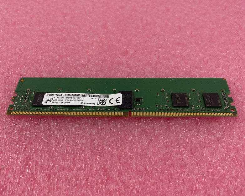Micron 4GB DDR4 PC4-2400T Desktop Memory Ram MTA9ASF51272PZ-2G3B1II - Lot of 2