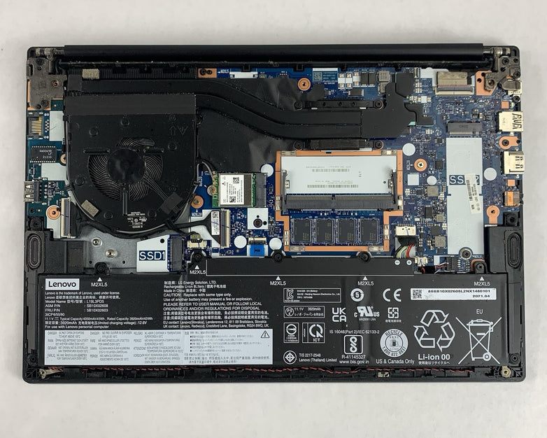 Lenovo ThinkPad E14 Gen 3 14" Ryzen 5 5500U 2.1 Ghz 8 GB Ram No OS/HDD/AC Bezel