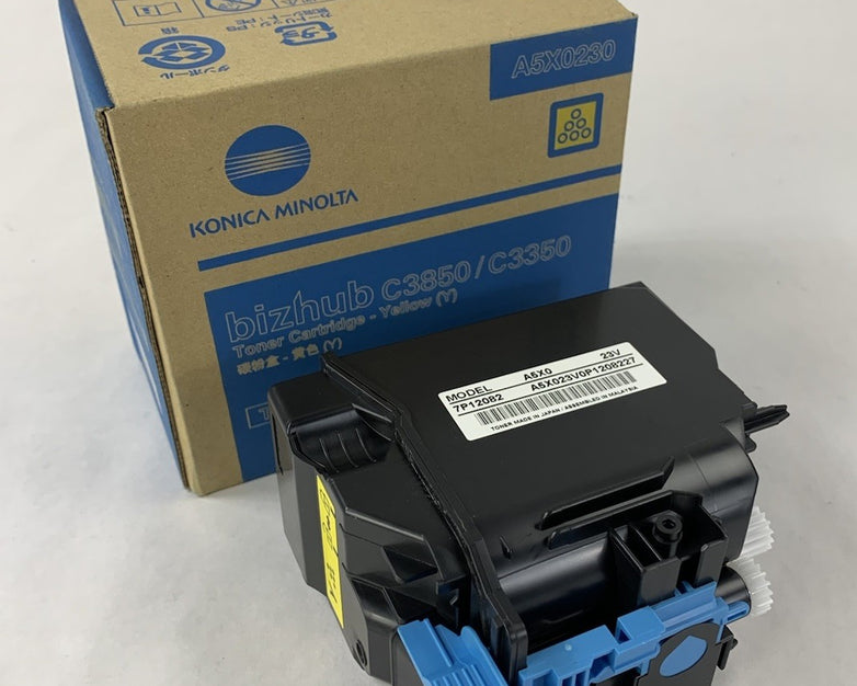 Konica Minolta Bizhub C3850/C3350 A5X0230 Yellow Toner Cartridge