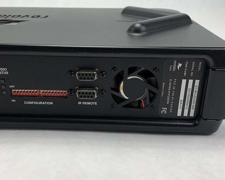 Revolab 01-8FUSION-NM Fusion 8-Channel Wireless Microphone System - Power Tested