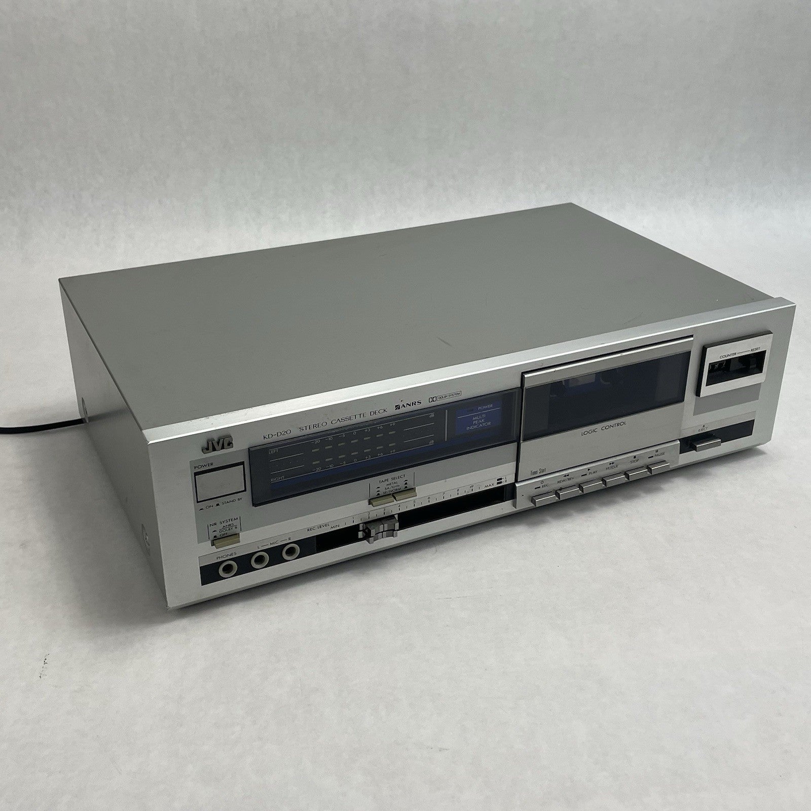 JVC KD-D20J Stereo Cassette Deck Tested For Parts0