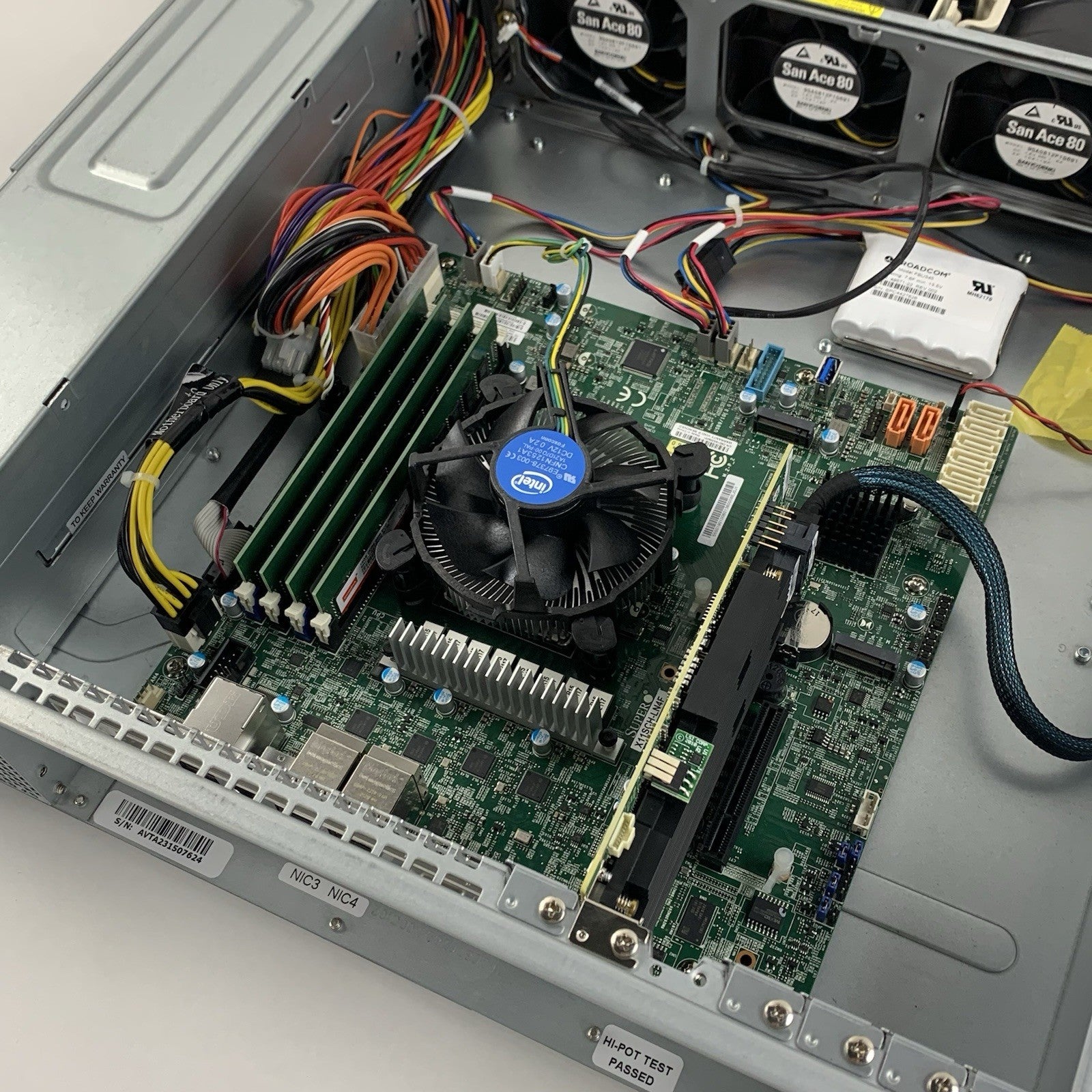 Exagrid EX36 SEC CMNEXG2U x11SCH-LN4F E-2136 3.3 GHz 64 GB Ram No OS No HDD14