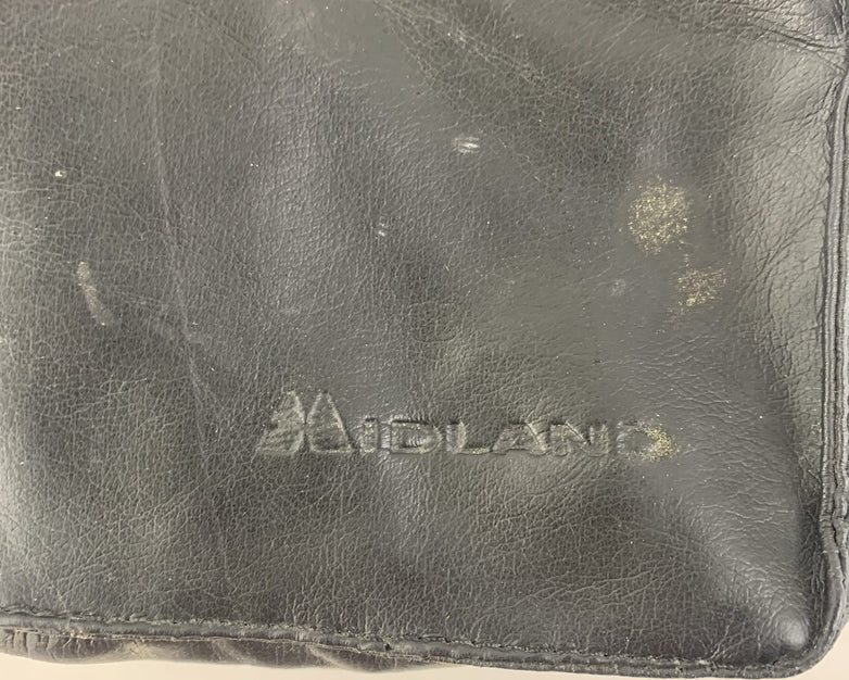 Midland Radio Black Leather Pouch