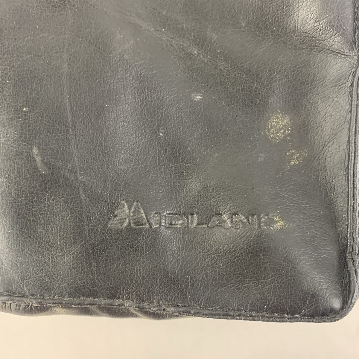 Midland Radio Black Leather Pouch2