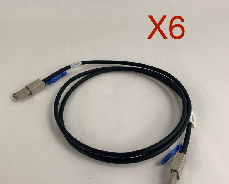 Foxconn 407344-003 REV H 28AWG Cable Lot of 6