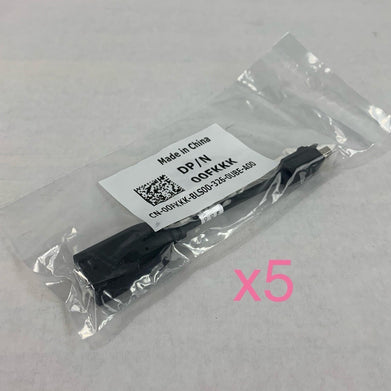 Dell 00FKKK Mini Displayport Male to Displayport Female Adapter Cable (Lot of 5)