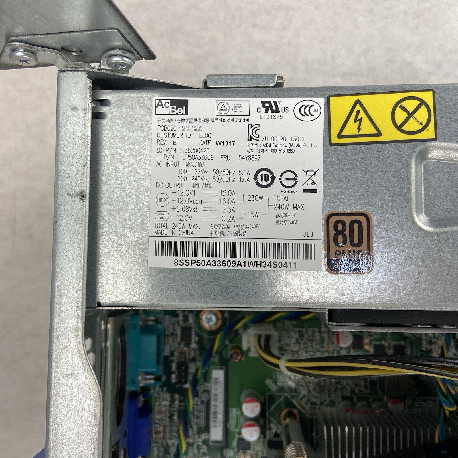 Lenovo ThinkCentre M92P DT Intel Core i5-3770 3.4GHz 4GB RAM No HDD No OS11