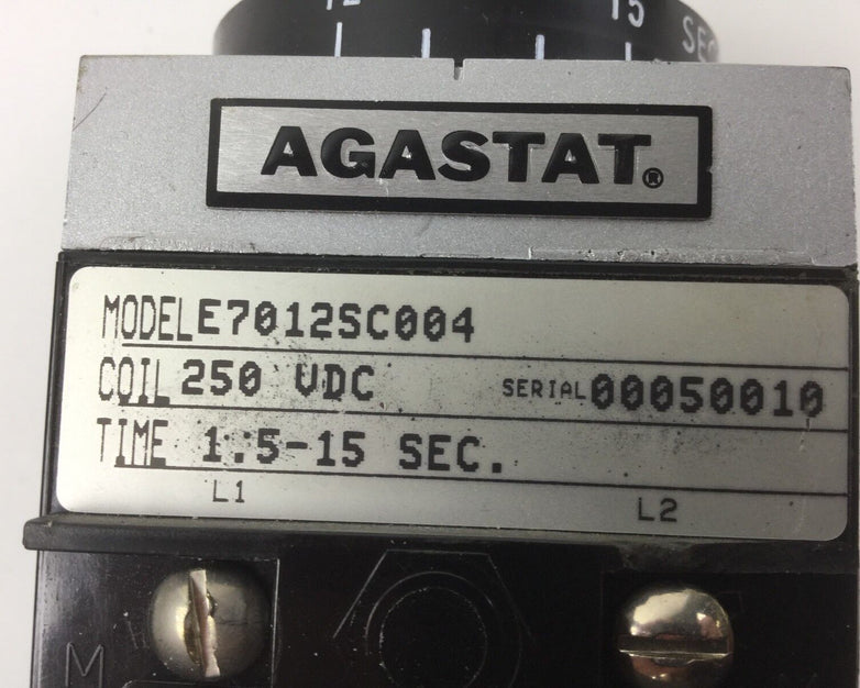 Agastat E7012SC004 Relay